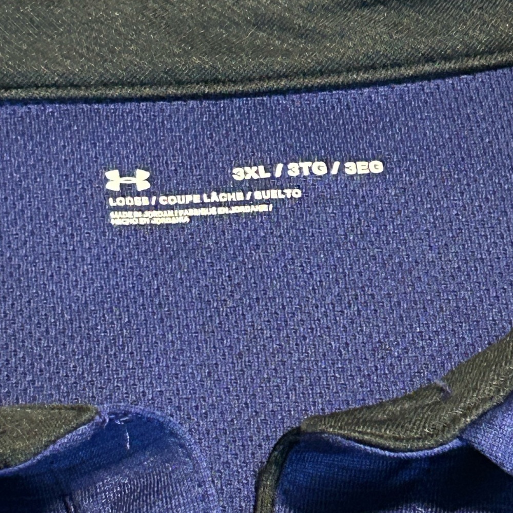 Under Armour Deep Blue Performance Hoodie - Picture 2 of 4